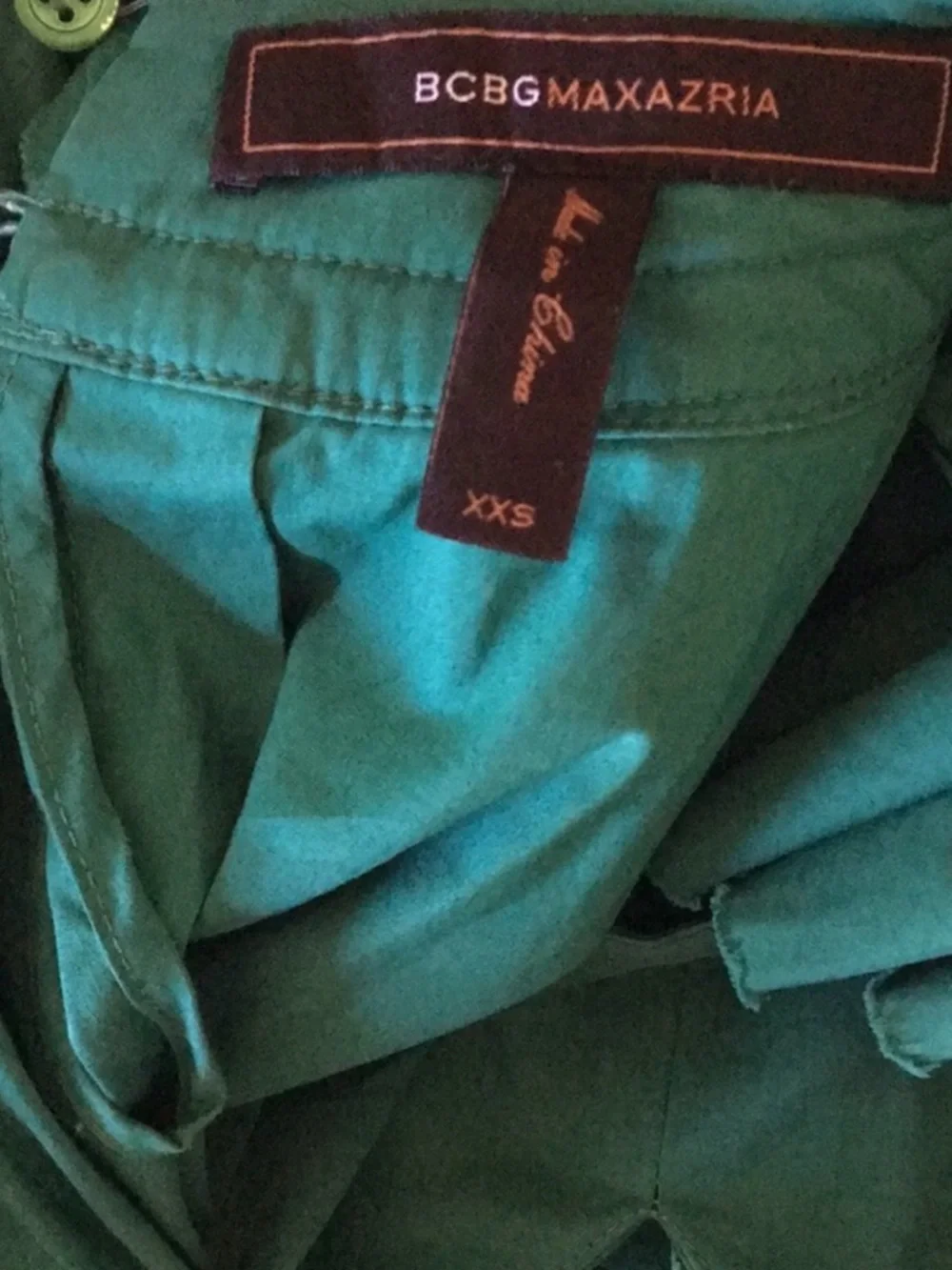 💚 BCBG Cap Sleeve Raffle Dress Knee Length 💚 - Picture 4 of 9